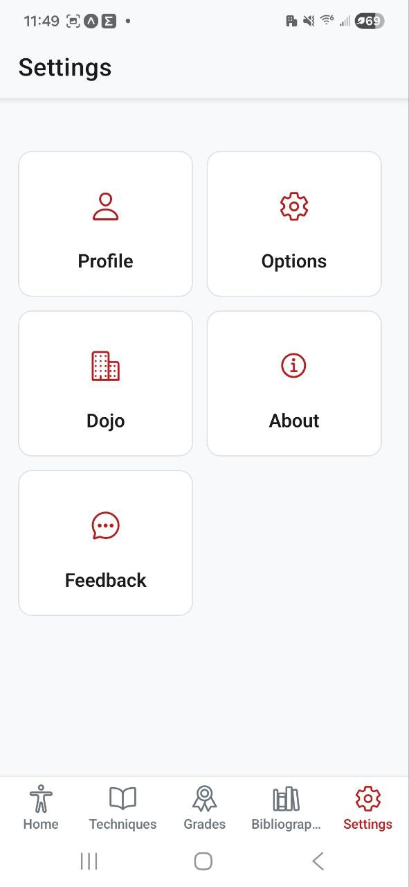 Configuracion de la app